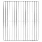 Rejilla de parrilla Plateado 40 x 30 cm Acero inoxidable