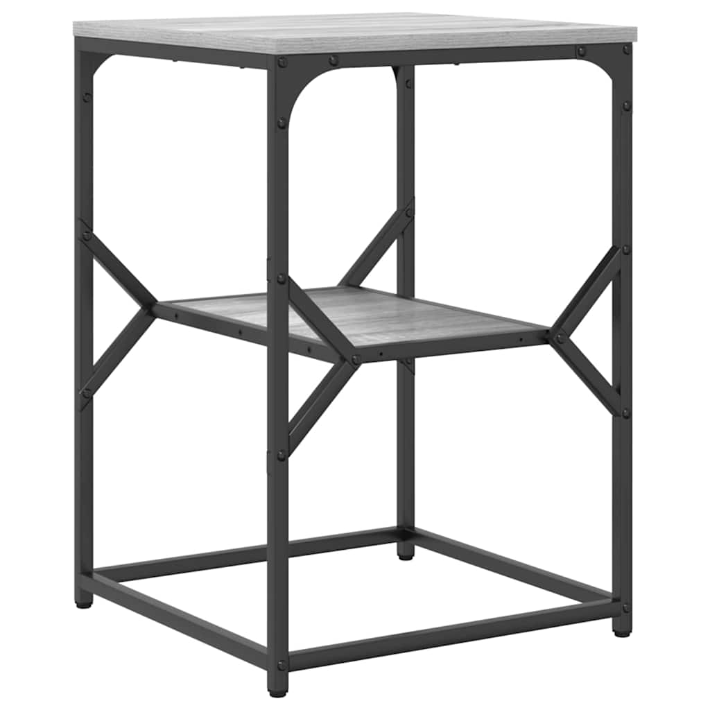 Mesa lateral Gris Sonoma 41 x 40 x 60 cm