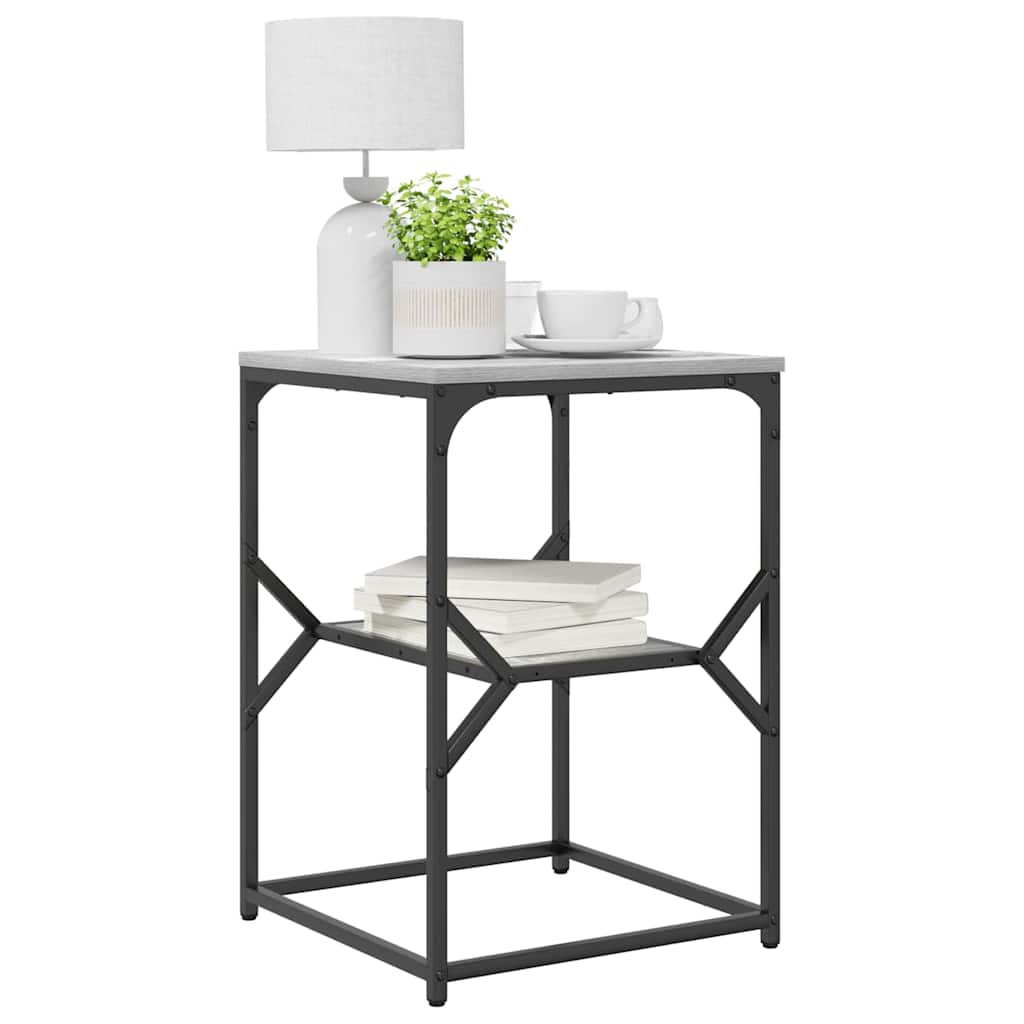 Mesa lateral Gris Sonoma 41 x 40 x 60 cm