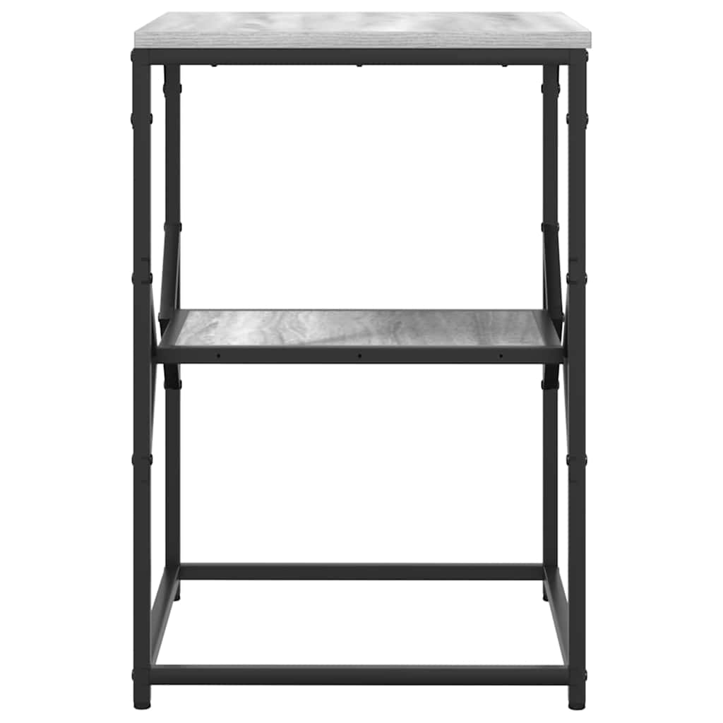 Mesa lateral Gris Sonoma 41 x 40 x 60 cm