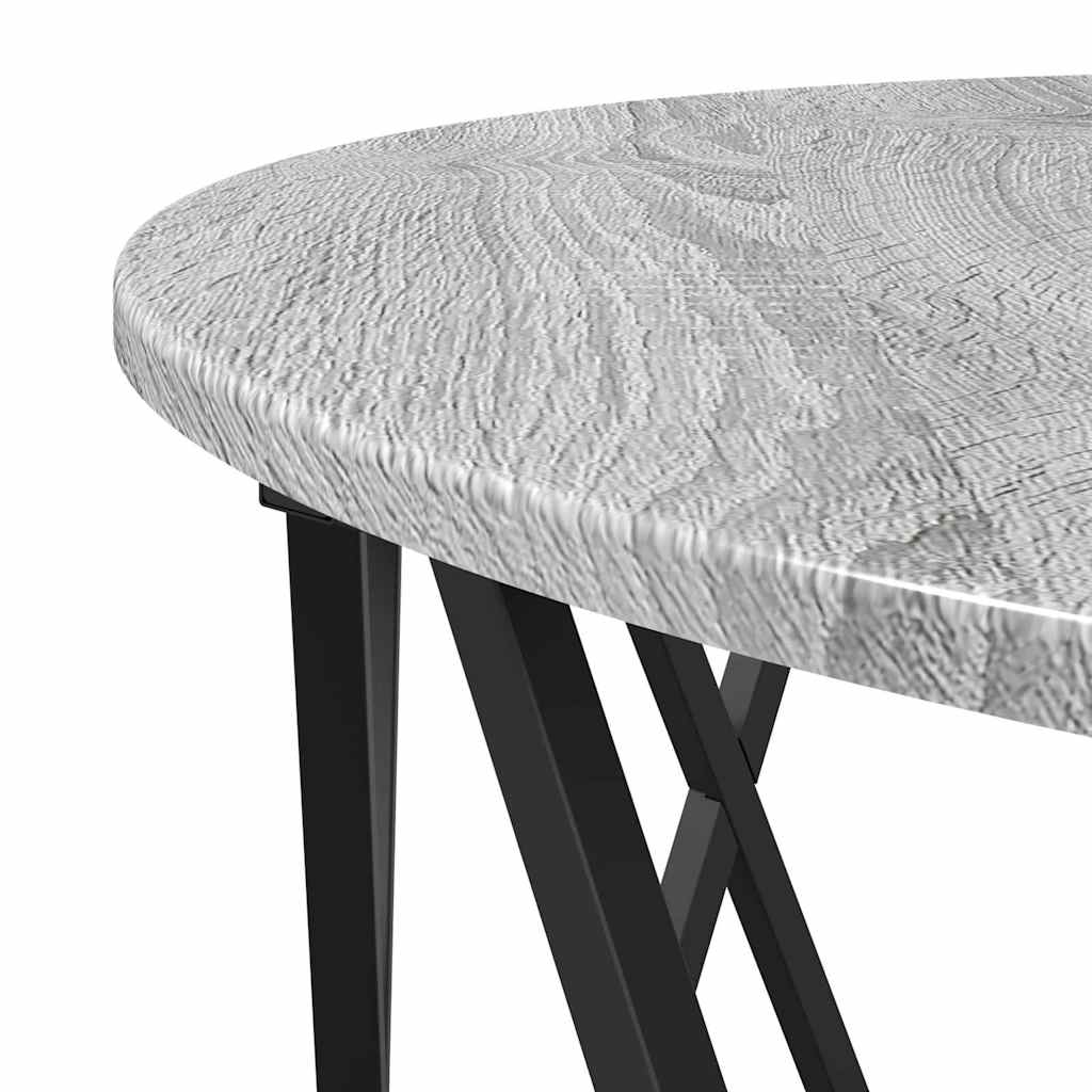 Mesa de Café Gris Sonoma 80 x 80 x 42 cm