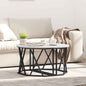 Mesa de Centro Sonoma Cinzento 80 x 80 x 42 cm