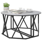 Mesa de Café Gris Sonoma 80 x 80 x 42 cm