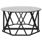 Mesa de Café Gris Sonoma 80 x 80 x 42 cm