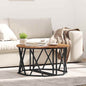Mesa de Centro Sonoma Cinzento 80 x 80 x 42 cm