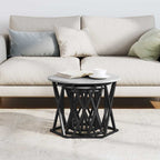 Mesa Lateral Nido 3 pcs Gris Sonoma