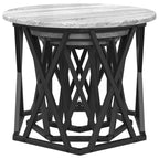 Mesa Lateral Nido 3 pcs Gris Sonoma