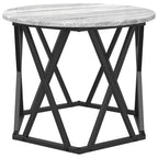 Mesa Lateral Nido 3 pcs Gris Sonoma