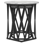 Mesa de Café 2 pcs Gris Sonoma Madera Ingenierizada y Acero