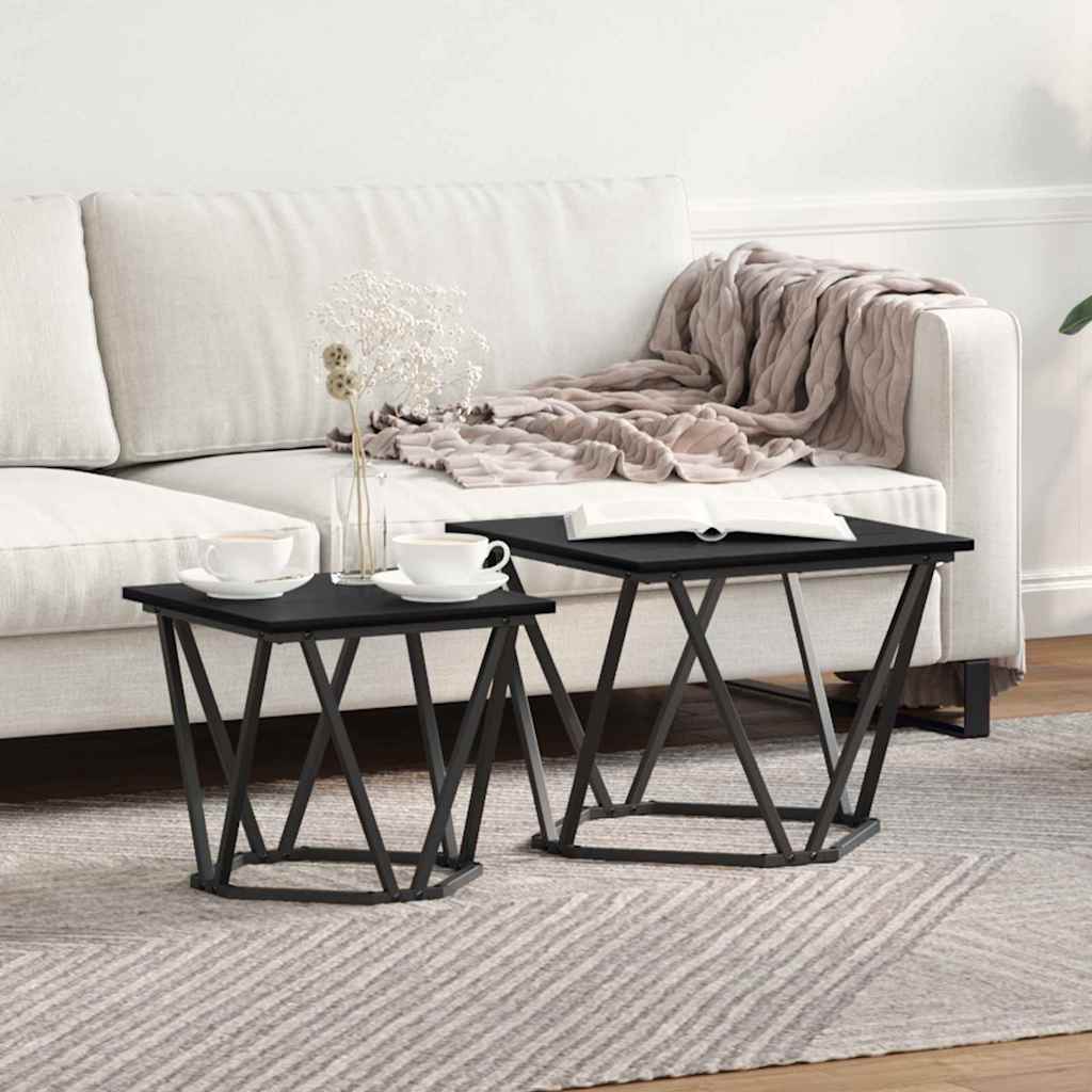 Set of 2 Sonoma Grey End Tables