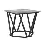 Conjunto de mesas auxiliares 2 pcs Gris Sonoma