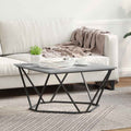 Mesa de Café Gris Sonoma 80 x 80 x 45 cm