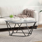 Mesa de Café Gris Sonoma 80 x 80 x 45 cm