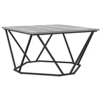 Mesa de Café Gris Sonoma 80 x 80 x 45 cm