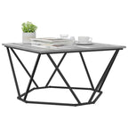 Mesa de Café Gris Sonoma 80 x 80 x 45 cm