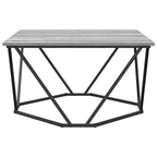 Mesa de Café Gris Sonoma 80 x 80 x 45 cm