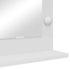 Espejo de Tocador 60 x 45 x 18 cm Cristal y Madera Estructurada