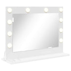 Espejo de Tocador 60 x 45 x 18 cm Cristal y Madera Estructurada