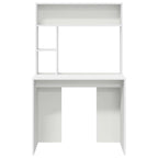 Escritorio con estante 91 x 50 x 149 cm Madera de ingeniería