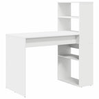 Escritorio con estante 113 x 54 x 120 cm Madera de ingeniería