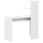 Escritorio con estante 102 x 50 x 124 cm Madera de ingeniería