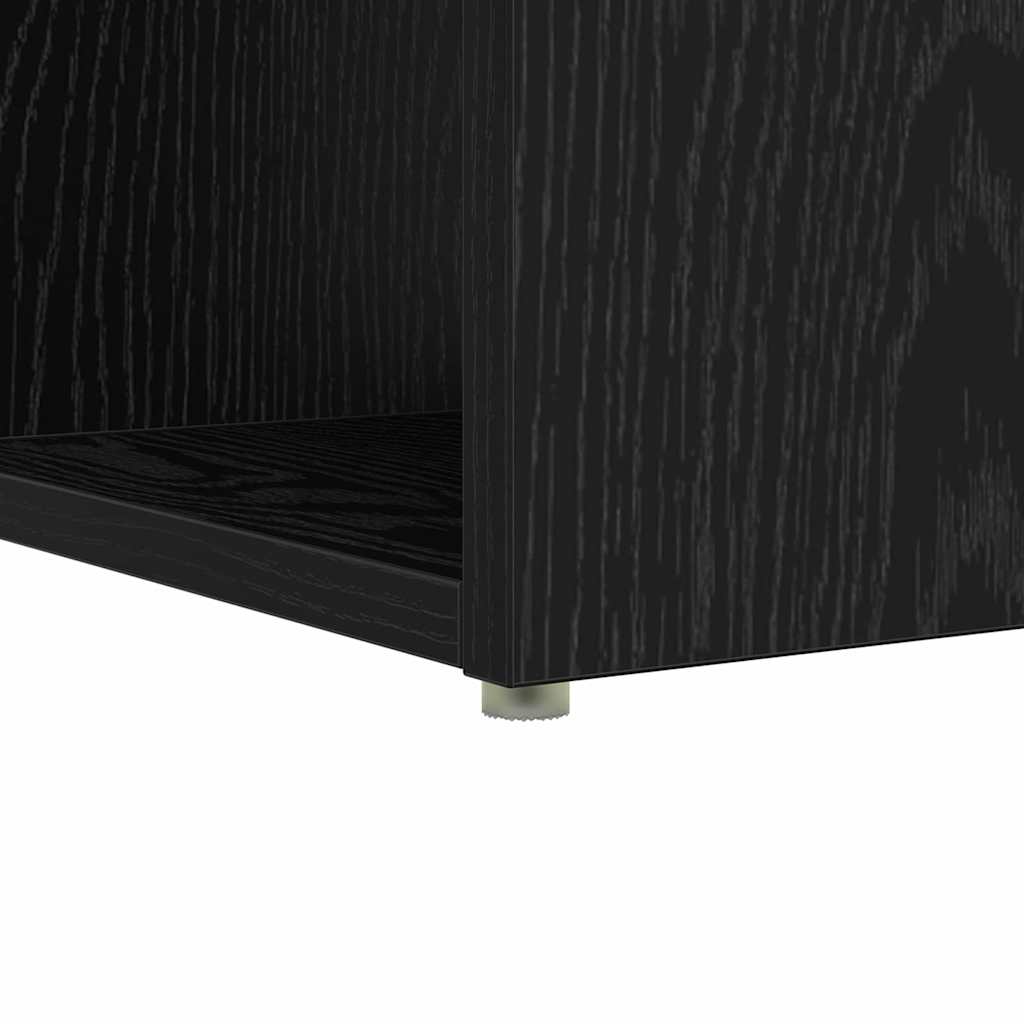 Escritorio Roble Negro 108 x 55 x 103.5 cm Madera de ingeniería