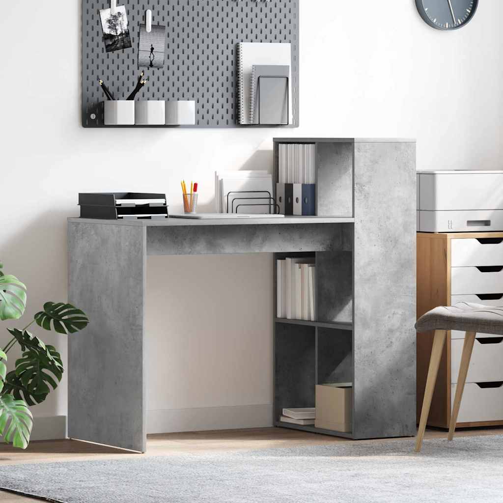 Desk with shelf 108 x 55 x 103.5 cm Engineered wood