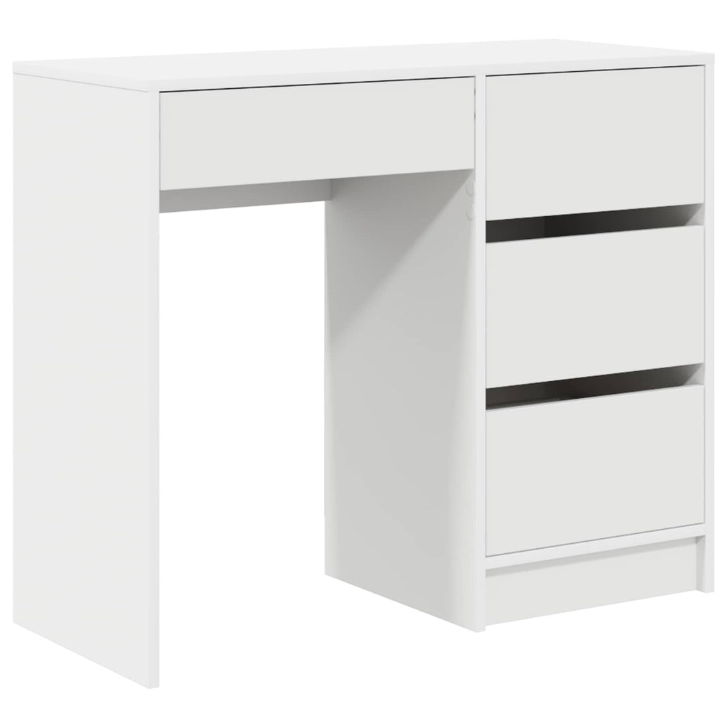 Escritorio con cajón 90 x 37.5 x 75 cm Madera de ingeniería