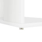 Escritorio con estante 130 x 50.5 x 75 cm Madera de ingeniería