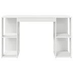 Escritorio con estante 130 x 50.5 x 75 cm Madera de ingeniería