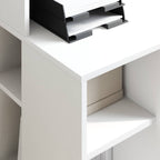 Escritorio con estante 90 x 48 x 101,5 cm Madera de ingeniería