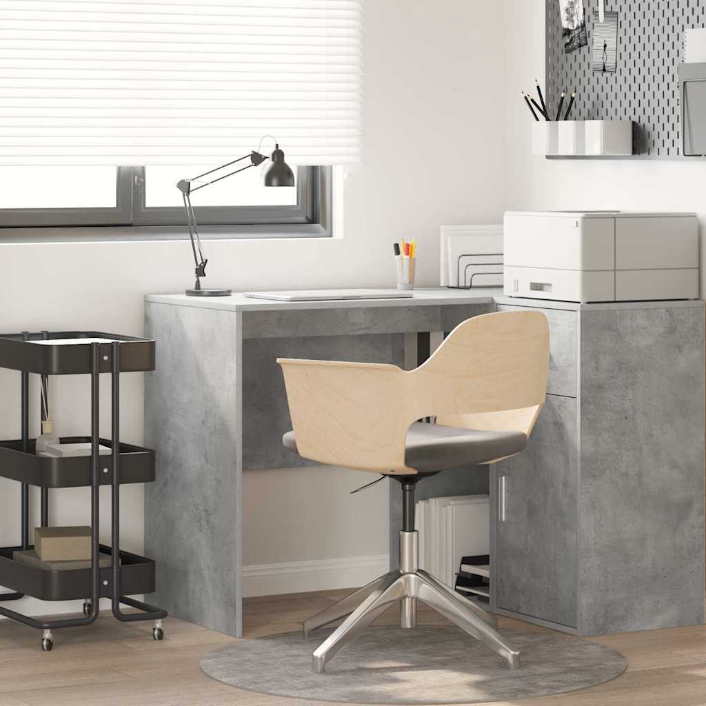 Desk with shelf 102 x 50 x 75 cm Engineered wood