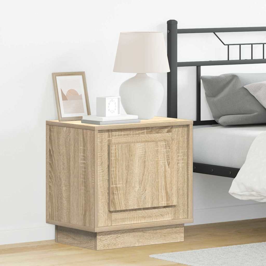 Armario de Noche 2 pcs 44 x 34,5 x 45 cm Madera de ingeniería