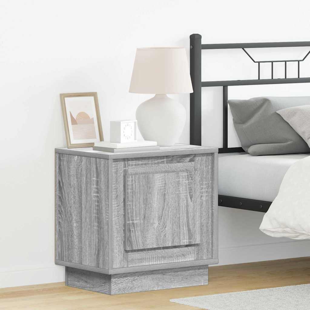 Armario de Noche 2 pcs 44 x 34,5 x 45 cm Madera de ingeniería