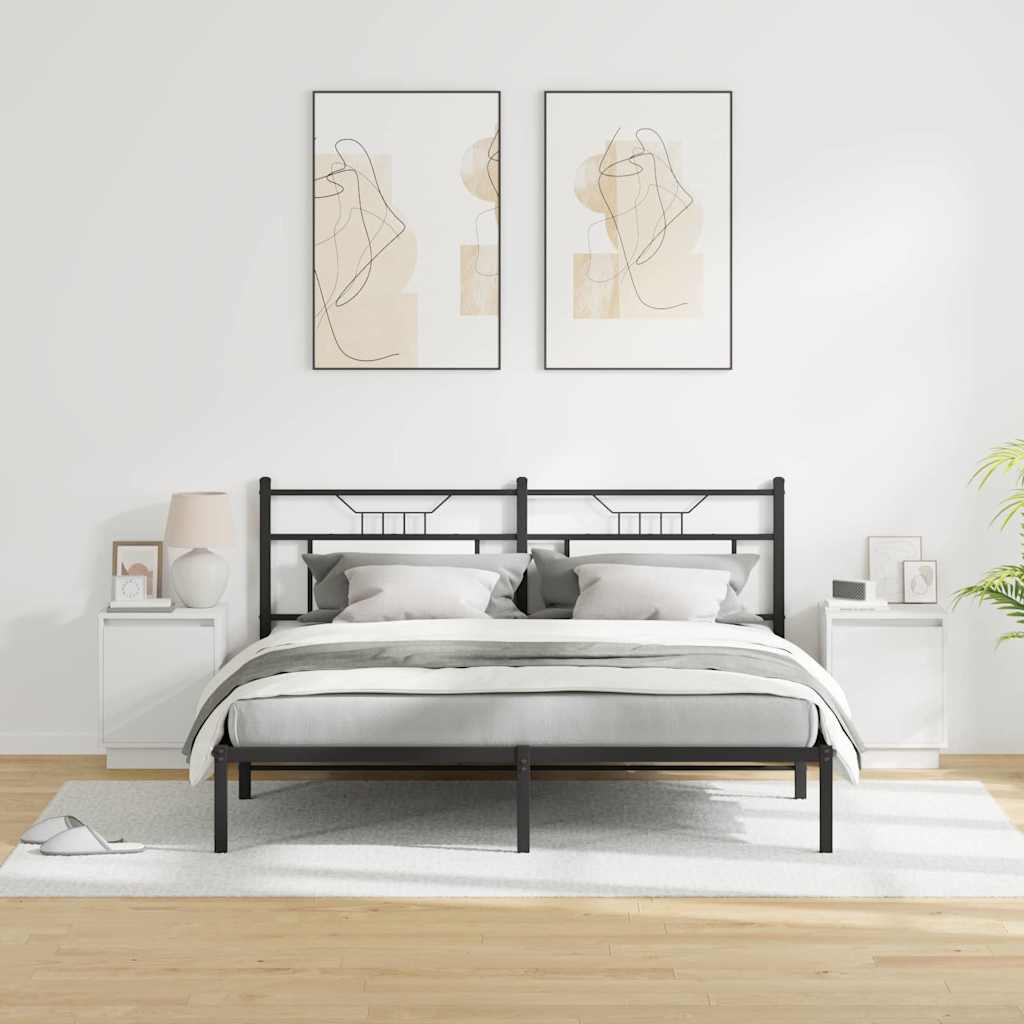 Armario de Noche 2 pcs 39 x 34,5 x 50 cm Madera de ingeniería