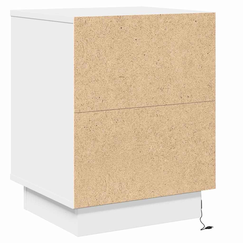 Armario de Noche 2 pcs 39 x 34,5 x 50 cm Madera de ingeniería