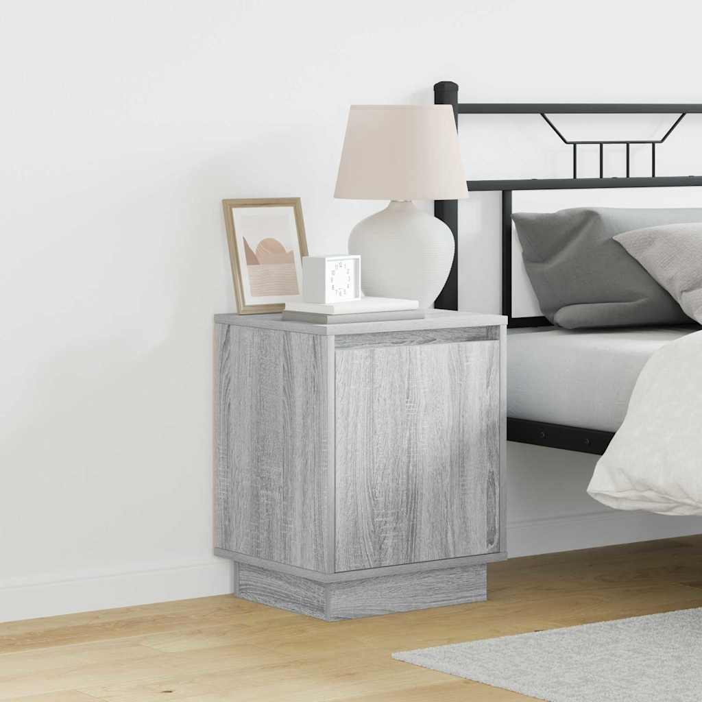 Armario de Noche 2 pcs 39 x 34,5 x 50 cm Madera de ingeniería