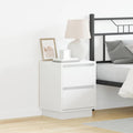 Armario de Noche 2 pcs 39 x 34,5 x 50 cm Madera de ingeniería