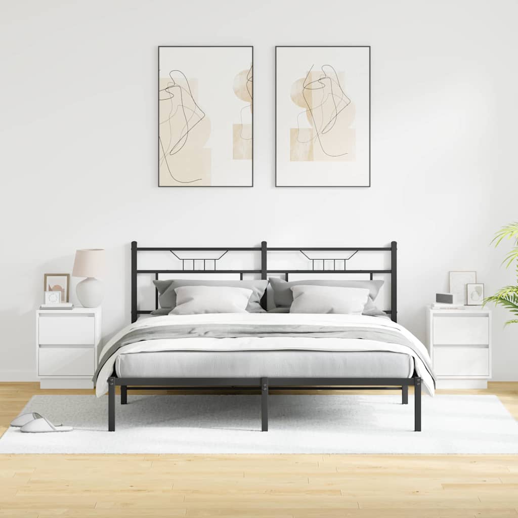 Armario de Noche 2 pcs 39 x 34,5 x 50 cm Madera de ingeniería