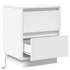 Armario de Noche 2 pcs 39 x 34,5 x 50 cm Madera de ingeniería
