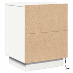 Armario de Noche 2 pcs 39 x 34,5 x 50 cm Madera de ingeniería