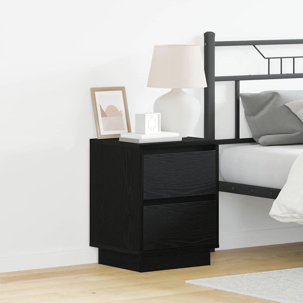 Armario de Noche 2 pcs 39 x 34,5 x 50 cm Madera de ingeniería