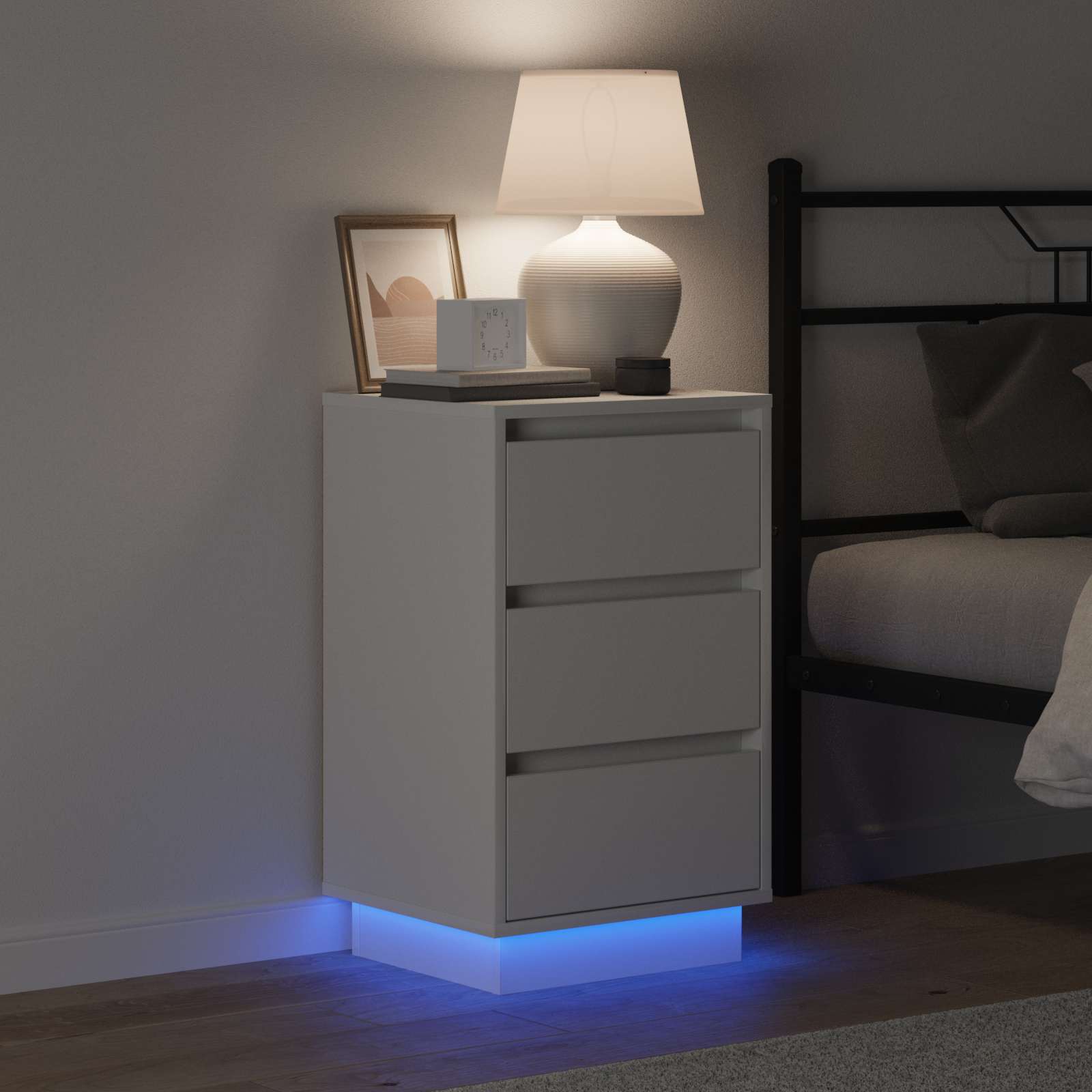 Armario de Noche 39 x 34,5 x 65 cm Madera de ingeniería