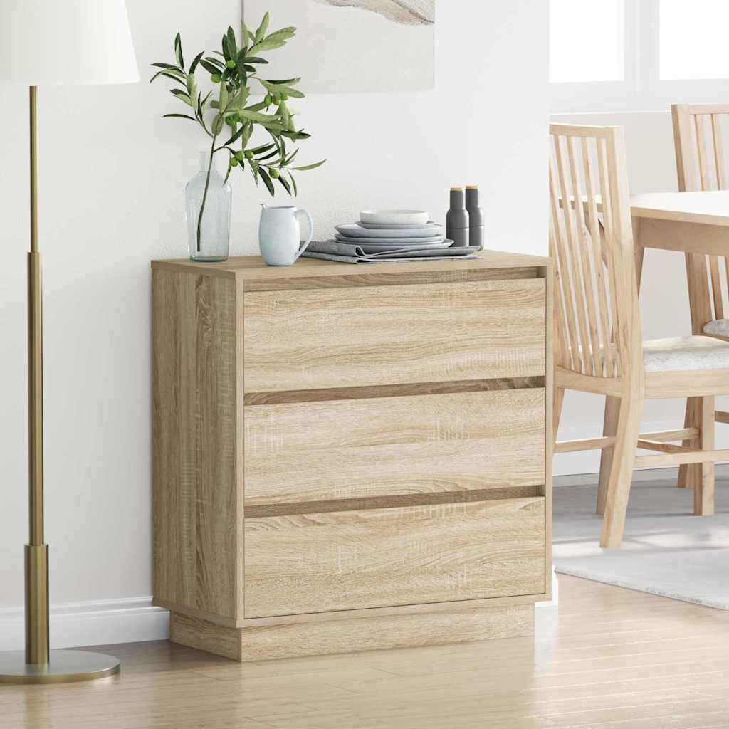 Armario de Noche 71 x 34,5 x 75 cm Madera de ingeniería