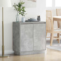 Aparador LED Gris Hormigón 71 x 34,5 x 75 cm