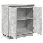Aparador LED Gris Hormigón 71 x 34,5 x 75 cm