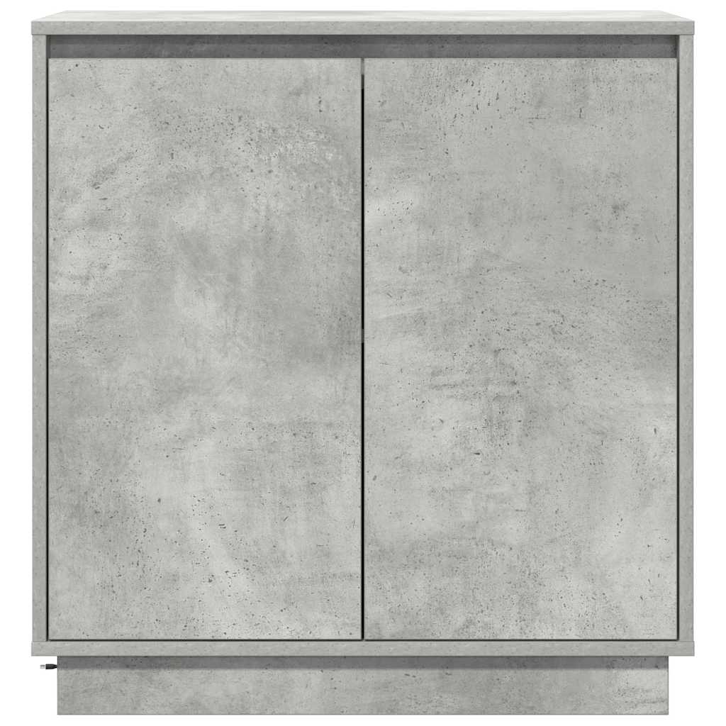 Aparador LED Gris Hormigón 71 x 34,5 x 75 cm