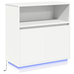 Aparador LED 71 x 34,5 x 75 cm Madera de ingeniería