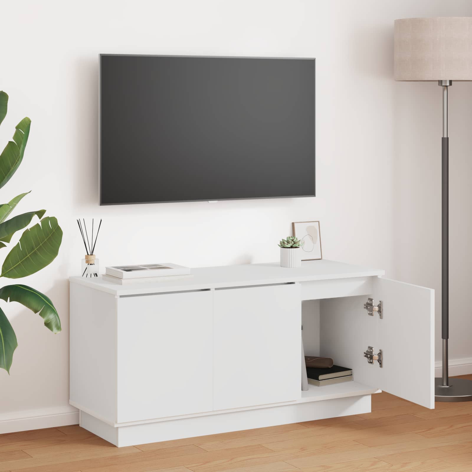 Mueble de TV 100 x 38 x 49 cm Madera de ingeniería