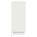 Aparador LED 90 x 32 x 75 cm Madera de ingeniería